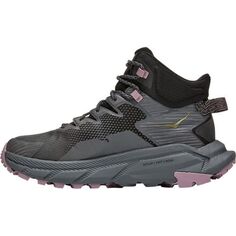 Походные ботинки Trail Code GTX женские HOKA, цвет Black/Castlerock