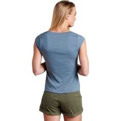 Рубашка с короткими рукавами Anza женская Toad&amp;Co, цвет High Tide Toad&Co