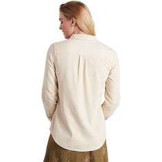 Вельветовая рубашка Scouter с длинными рукавами женская Toad&amp;Co, цвет Almond Toad&Co