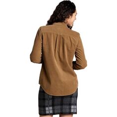 Вельветовая рубашка Scouter с длинными рукавами женская Toad&amp;Co, цвет Honey Brown Toad&Co