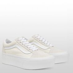 Кроссовки Old Skool Stackform женские Vans, цвет Marshmallow