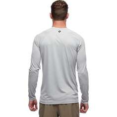 Рубашка с длинными рукавами Alpenglow Crew мужская Black Diamond, цвет Pewter