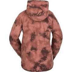 Флисовый пуловер Costus женский Volcom, цвет Pink Salt Wash