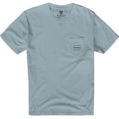 Футболка Masters Of Stoke Premium с карманами мужская Vissla, цвет Chambray