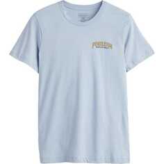 Винтажная футболка с рисунком подковы мужская Pendleton, цвет Light Blue/Gold