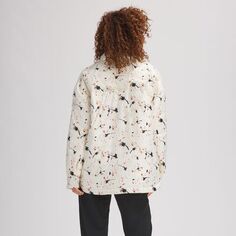 Утепленная куртка-рубашка с принтом женская Basin and Range, цвет Splatter Print