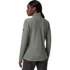 Пуловер Inshore с полумолнией до половины женский Helly Hansen, цвет Grey Melange