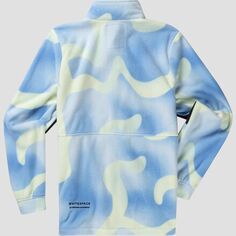 Флисовая куртка Apres Polar мужская WHITESPACE, цвет Faded Camo Blue/Black White:Space