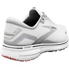 Беговые кроссовки Ghost 15 мужские Brooks, цвет White/Black/Flame