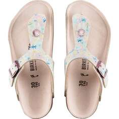 Сандалии Gizeh – для девочек Birkenstock, цвет Floral Rose/Birko-Flor