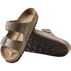 Кожаные сандалии Arizona мужские Birkenstock, цвет Tobacco Oiled Leather