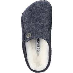 Тапочки Zermatt из овчины - детские Birkenstock, цвет Dark Blue/Natural