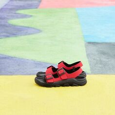 Сандалии Mogami - детские Birkenstock, цвет Active Red