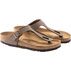 Сандалии Gizeh женские Birkenstock, цвет Mocha Birkibuc