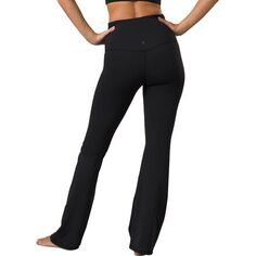 Расклешенные брюки Luxara женские prAna, черный