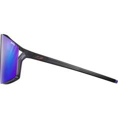 Солнцезащитные очки Edge REACTIV Julbo, цвет Matte Translucent Black/ShinyBlack/Violet 1/3 Contrast/Spectron