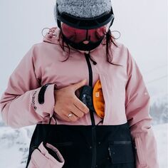 Куртка Treeline GORE-TEX женская Burton, цвет Powder Blush/True Black