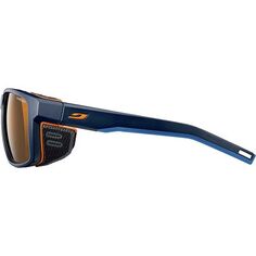 Поляризованные солнцезащитные очки Shield REACTIV Julbo, цвет Blue/Blue/Orange-Brown