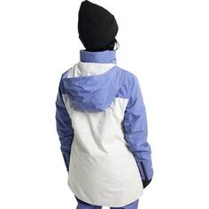 Куртка Pillowline GORE-TEX женская Burton, цвет Slate Blue/Stout White