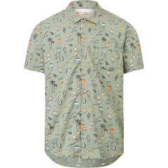 Рубашка с коротким рукавом Mataikona мужская Picture Organic, цвет Print