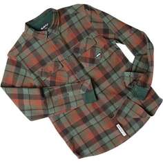 Фланелевая рубашка Buffaroni – мужская KAVU, цвет Elder Leaf