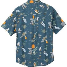 Рубашка с короткими рукавами The Jam мужская KAVU, цвет Angling Birds