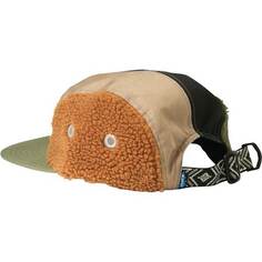 Лагерная шапка с меховым шариком KAVU, цвет Marmalade