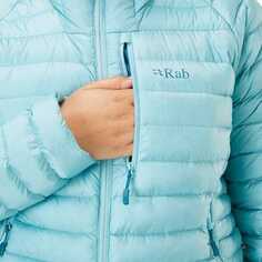 Куртка-пуховик Microlight Alpine женская Rab, цвет Meltwater