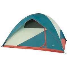 Палатка Discovery Basecamp 6: 6 человек, 3 сезона Kelty, цвет Laurel Green/Stormy Blue