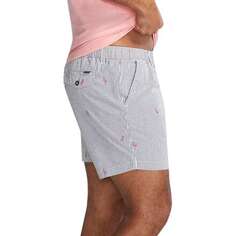 Короткие шорты Originals из хлопчатобумажного волокна 5,5 дюйма мужские Chubbies, цвет The Flamingo Racers