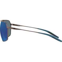 Поляризационные солнцезащитные очки Pilothouse 580P Costa, цвет Matte Dark Gunmetal/Deep Blue/Black Frame/Gray Silver Mirror