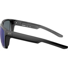Поляризованные солнцезащитные очки Lido 580P Costa, цвет Black Blue Mirror
