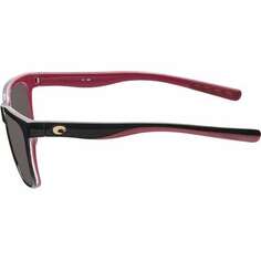 Поляризационные солнцезащитные очки Panga 580P Costa, цвет Shiny Black/Crystal/Fuchsia Frame/Gray 580P