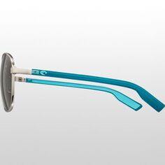 Поляризационные солнцезащитные очки Egret 580G Costa, цвет Brushed Silver/580G Glass/Gray