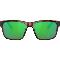 Поляризованные солнцезащитные очки Paunch 580P Costa, цвет Tortoise/Green Mirror