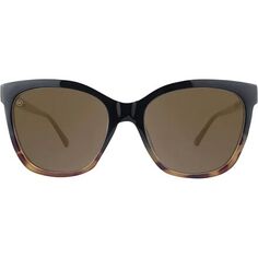 Поляризованные солнцезащитные очки Deja Views Knockaround, цвет Glossy Black &amp; Blonde Tortoise Shell Fade