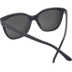 Поляризованные солнцезащитные очки Deja Views Knockaround, цвет Matte Black On Black/Smoke
