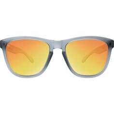Поляризованные солнцезащитные очки премиум-класса Knockaround, цвет Frosted Grey/Red Sunset