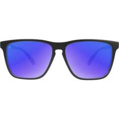 Поляризованные солнцезащитные очки Fast Lanes Knockaround, цвет Matte Black/Moonshine