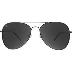 Поляризованные солнцезащитные очки Mile Highs Knockaround, цвет Black/Smoke