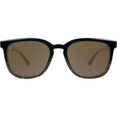 Поляризационные солнцезащитные очки Paso Robles Knockaround, цвет Glossy Black and Tortoise Shell Fade/Amber