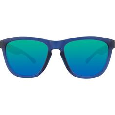 Спортивные поляризованные солнцезащитные очки премиум-класса Knockaround, цвет Rubberized Navy/Mint
