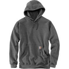 Толстовка с капюшоном и пуловером средней плотности мужская Carhartt, цвет Carbon Heather