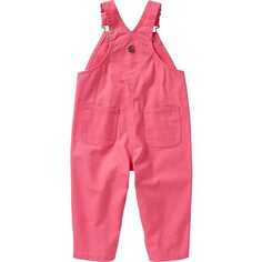 Холщовый комбинезон свободного кроя – для девочек Carhartt, цвет Pink Lemondade