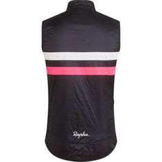 Утепленный жилет Brevet мужской Rapha, цвет Dark Navy/Hi-Vis Pink/Silver