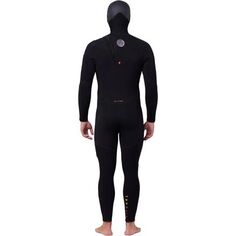 Гидрокостюм Flashbomb Heat Seeker 5/4 с капюшоном и без молнии мужской Rip Curl, черный