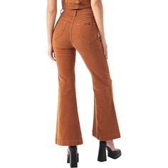 Расклешенные брюки Eastcoast женские Rolla&apos;s, цвет Tan Corduroy Rollas