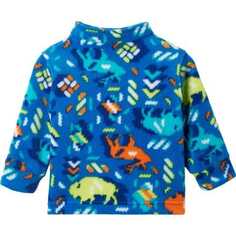 Флисовая куртка Zing III — для мальчиков-малышей Columbia, цвет Bright Indigo Buffaloroam