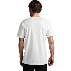 Легкая футболка Well Worn из органического материала мужская Roark, белый