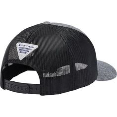 Кепка дальнобойщика PFG Mesh Fish Flag Snap Back Columbia, цвет Grill Heather/Black/Fish Flag